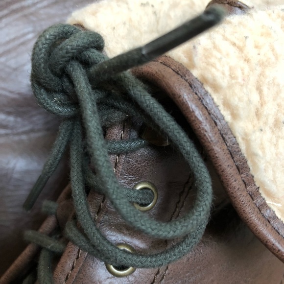 Brown lace up boots - Picture 7 of 7